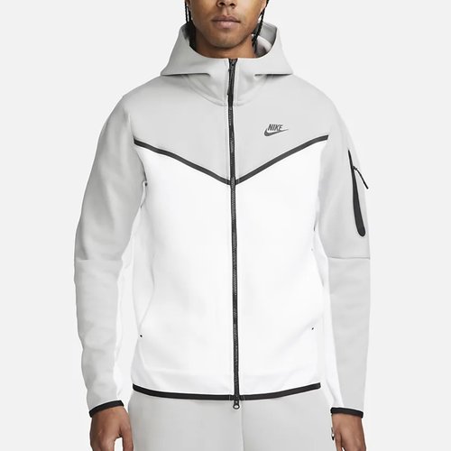 Nike tech fleece grey/white